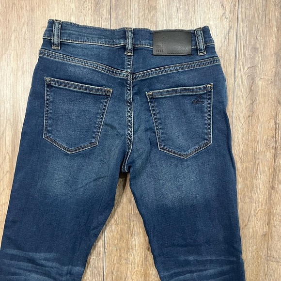 DL1961 Boys Brady Slim Jeans 8 Skinny Premium Denim Vibes Blue Med. Wash Stretch - Picture 5 of 12